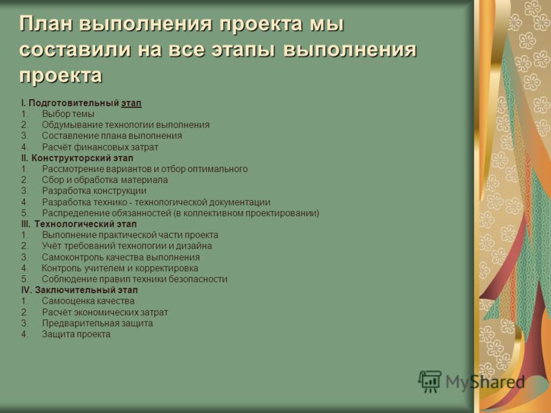 Как проходит предзащита проекта в 10 классе