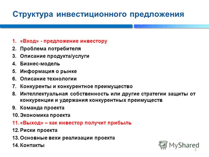 Составить презентацию компании как правильно