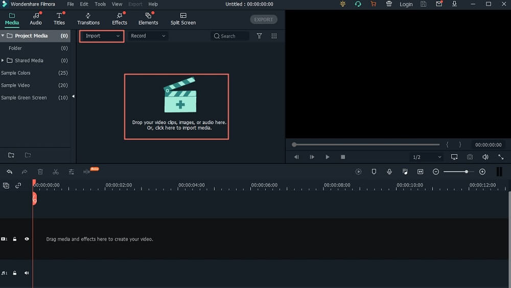 load videos for editng