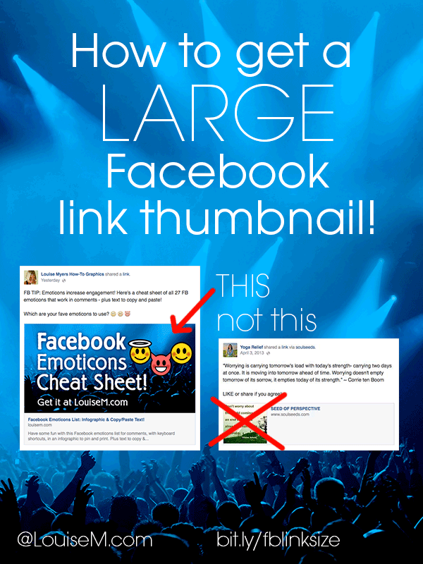 The Secret to Getting a Large Facebook Link Thumbnail