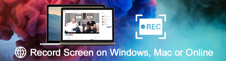 Экран записи на Windows, Mac и в Интернете