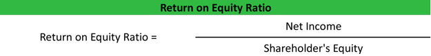 Return on Equity Ratio